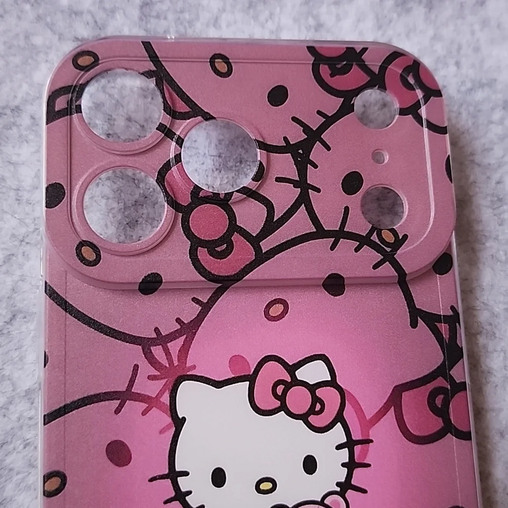 Brand new Apple IPhone 17 Pro Max Hello Kitty Silicone Phone case